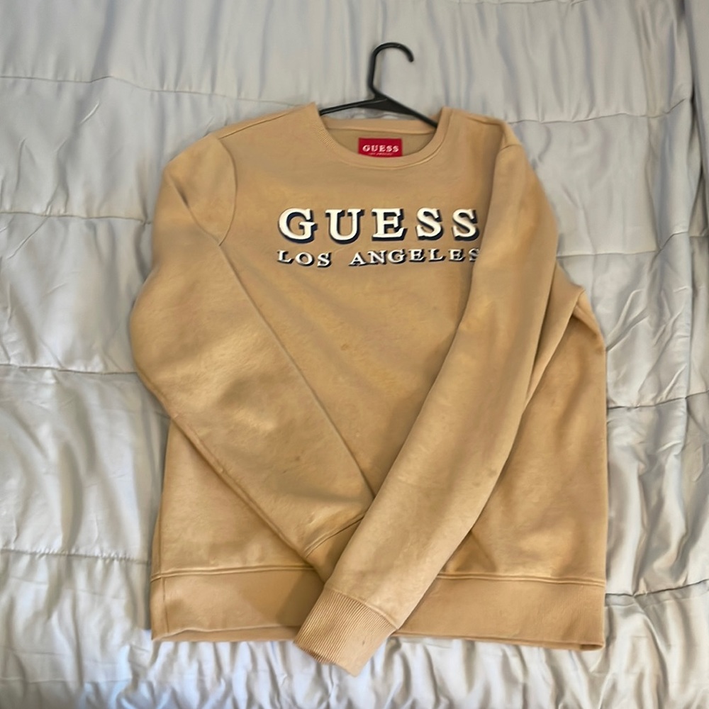 GUESS SWEATER - SIZE S - BROWN